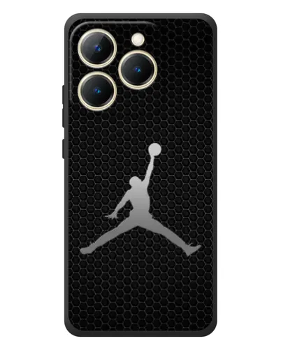 Чехол для Realme 15T с картинкой «Jordan Dark Carbon»