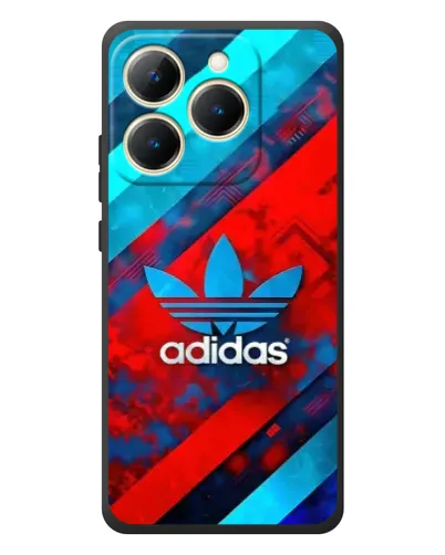 Чехол для Realme 15T с картинкой «Абстракция Adidas»