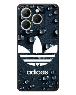 Чехол для Realme 15T с картинкой «Adidas Trefoil Blue»