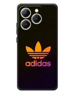 Чехол для Realme 15T с картинкой «Градиент Adidas»