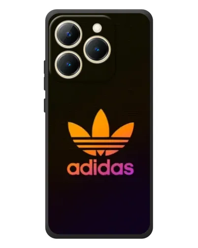 Чехол для Realme 15T с картинкой «Градиент Adidas»