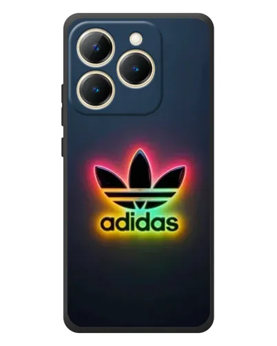 Чехол для Realme 15T с картинкой «Неоновый Adidas»
