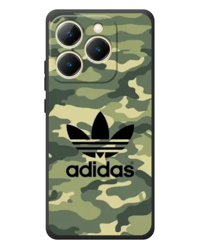 Чехол для Realme 15T с картинкой «Милитари стиль Adidas»