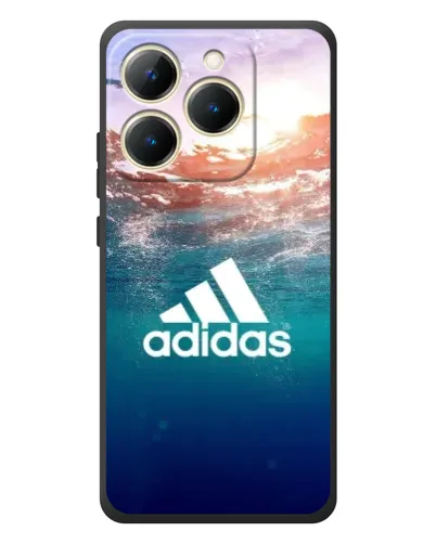 Чехол для Realme 15T с картинкой «Океанская глубина адидас»