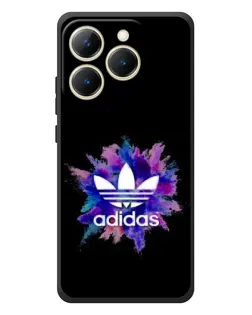 Чехол для Realme 15T с картинкой «Взрыв красок Adidas»