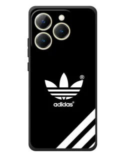 Чехол для Realme 15T с картинкой «Adidas с диагональными полосами»