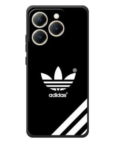 Чехол для Realme 15T с картинкой «Adidas с диагональными полосами»