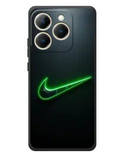 Чехол для Realme 15T с картинкой «Неоновый контур Nike» Чехол для Realme 15T с картинкой «Неоновый контур Nike»