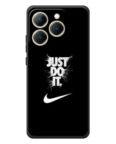 Чехол для Realme 15T с картинкой «Текстовый принт Nike»