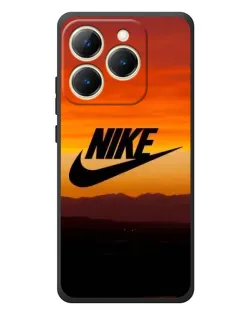 Чехол для Realme 15T с картинкой «Nike — вечерний горизонт»