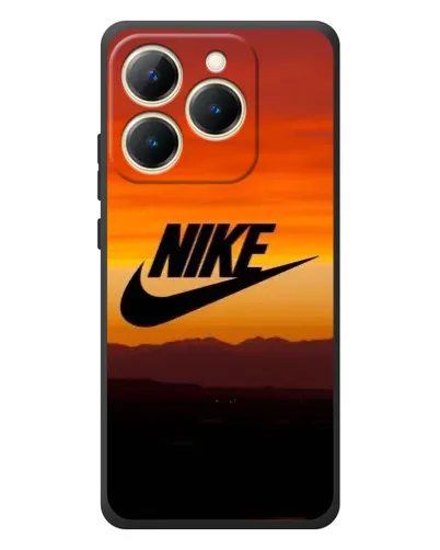 Чехол для Realme 15T с картинкой «Nike — вечерний горизонт»