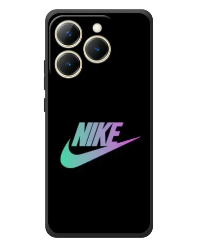 Чехол для Realme 15T с картинкой «Nike — городская ночь»