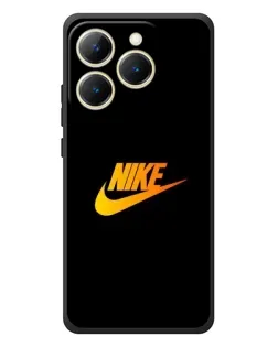 Чехол для Realme 15T с картинкой «Золотой логотип Nike»