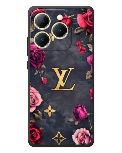 Чехол для Realme 15T с картинкой «Цветочный Louis Vuitton»