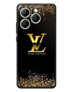 Чехол для Realme 15T с картинкой «LV — золотые искры»