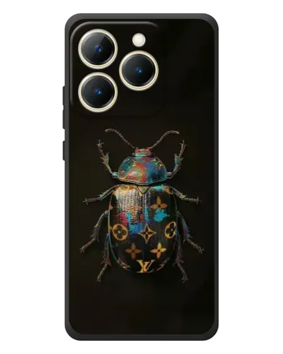 Чехол для Realme 15T с картинкой «LV — мраморный принт»