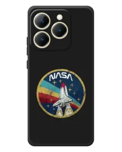 Чехол для Realme 15T с картинкой «NASA — эмблема миссии»