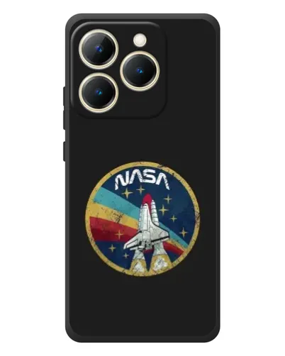 Чехол для Realme 15T с картинкой «NASA — эмблема миссии»