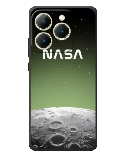 Чехол для Realme 15T с картинкой «NASA — лунный градиент»