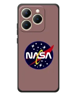 Чехол для Realme 15T с картинкой «NASA — ретро космос»