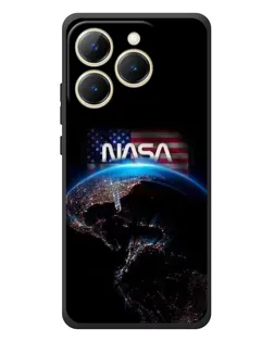 Чехол для Realme 15T с картинкой «Земля из космоса NASA»