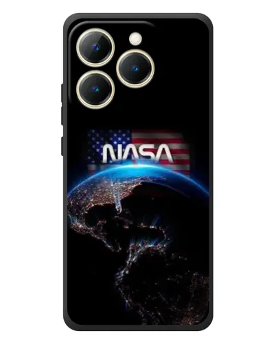 Чехол для Realme 15T с картинкой «Земля из космоса NASA»