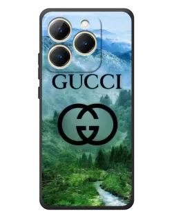 Чехол для Realme 15T с картинкой «Gucci — горный пейзаж»