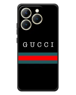Чехол для Realme 15T с картинкой «Gucci — красный пояс»