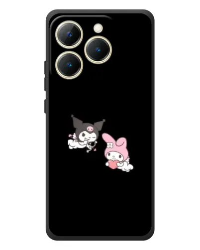 Чехол для Realme 15T с картинкой «My Melody и Kuromi» Чехол для Realme 15T с картинкой «My Melody и Kuromi»