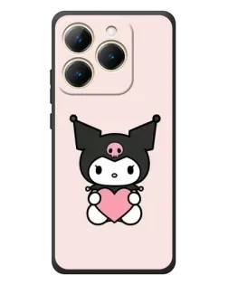 Чохол для Realme 15T з картинкою «Kuromi та серце» Чохол для Realme 15T з картинкою «Kuromi та серце»
