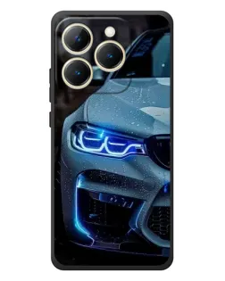 Чохол для Realme 15T з картинкою «Погляд BMW з синіми фарами» Чохол для Realme 15T з картинкою «Погляд BMW з синіми фарами»