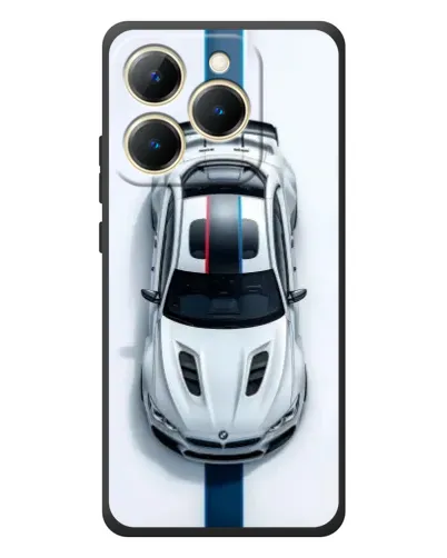 Чехол для Realme 15T с картинкой «Вид сверху — BMW M»