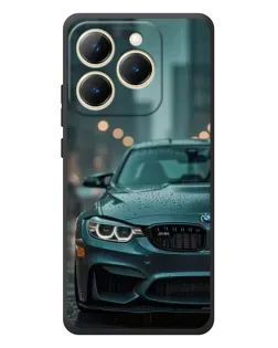 Чехол для Realme 15T с картинкой «BMW в огнях города»