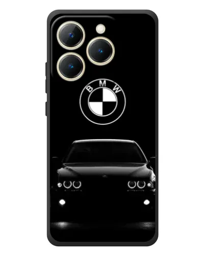Чехол для Realme 15T с картинкой «BMW — взгляд из темноты»