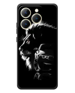 Чехол для Realme 15T с картинкой «BMW и лев»