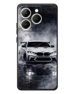 Чехол для Realme 15T с картинкой «BMW сквозь туман»