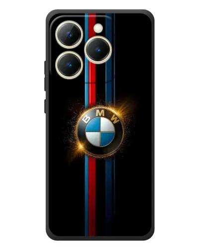 Чехол для Realme 15T с картинкой «BMW M-Power неон»
