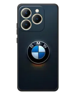 Чехол для Realme 15T с картинкой «Логотип BMW — минимализм»