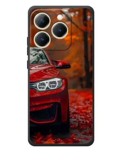 Чехол для Realme 15T с картинкой «Осенняя BMW M4»
