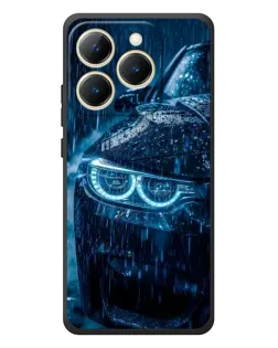 Чехол для Realme 15T с картинкой «BMW под дождем»