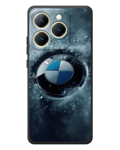 Чехол для Realme 15T с картинкой «Логотип BMW — лед» Чехол для Realme 15T с картинкой «Логотип BMW — лед»