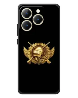 Чехол для Realme 15T с картинкой «PUBG — оранжевый градиент»