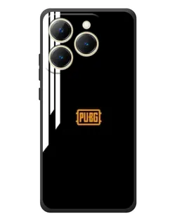 Чехол для Realme 15T с картинкой «PUBG — вертикальные линии»