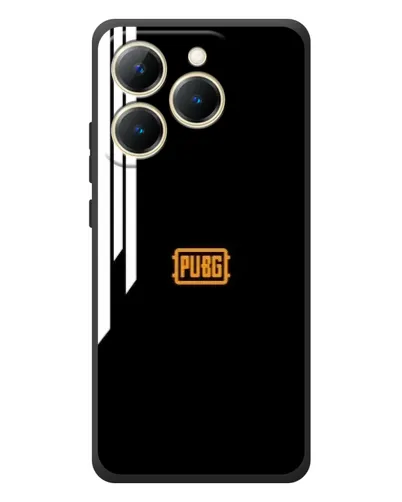 Чехол для Realme 15T с картинкой «PUBG — вертикальные линии»