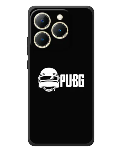 Чехол для Realme 15T с картинкой «PUBG — классический лого»