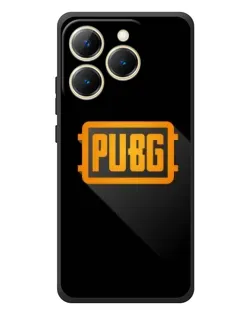 Чехол для Realme 15T с картинкой «PUBG — рамка лого»