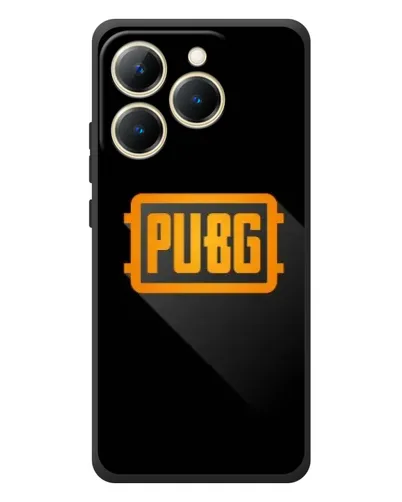Чехол для Realme 15T с картинкой «PUBG — рамка лого»