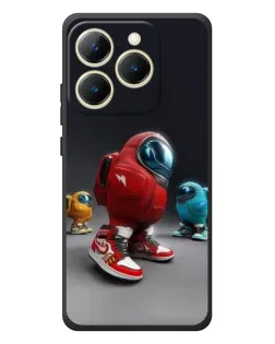 Чехол для Realme 15T с картинкой «Among Us — 3D стиль»