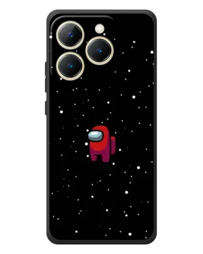 Чехол для Realme 15T с картинкой «Красный Among Us»