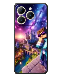 Чехол для Realme 15T с картинкой «Стив и космос»
